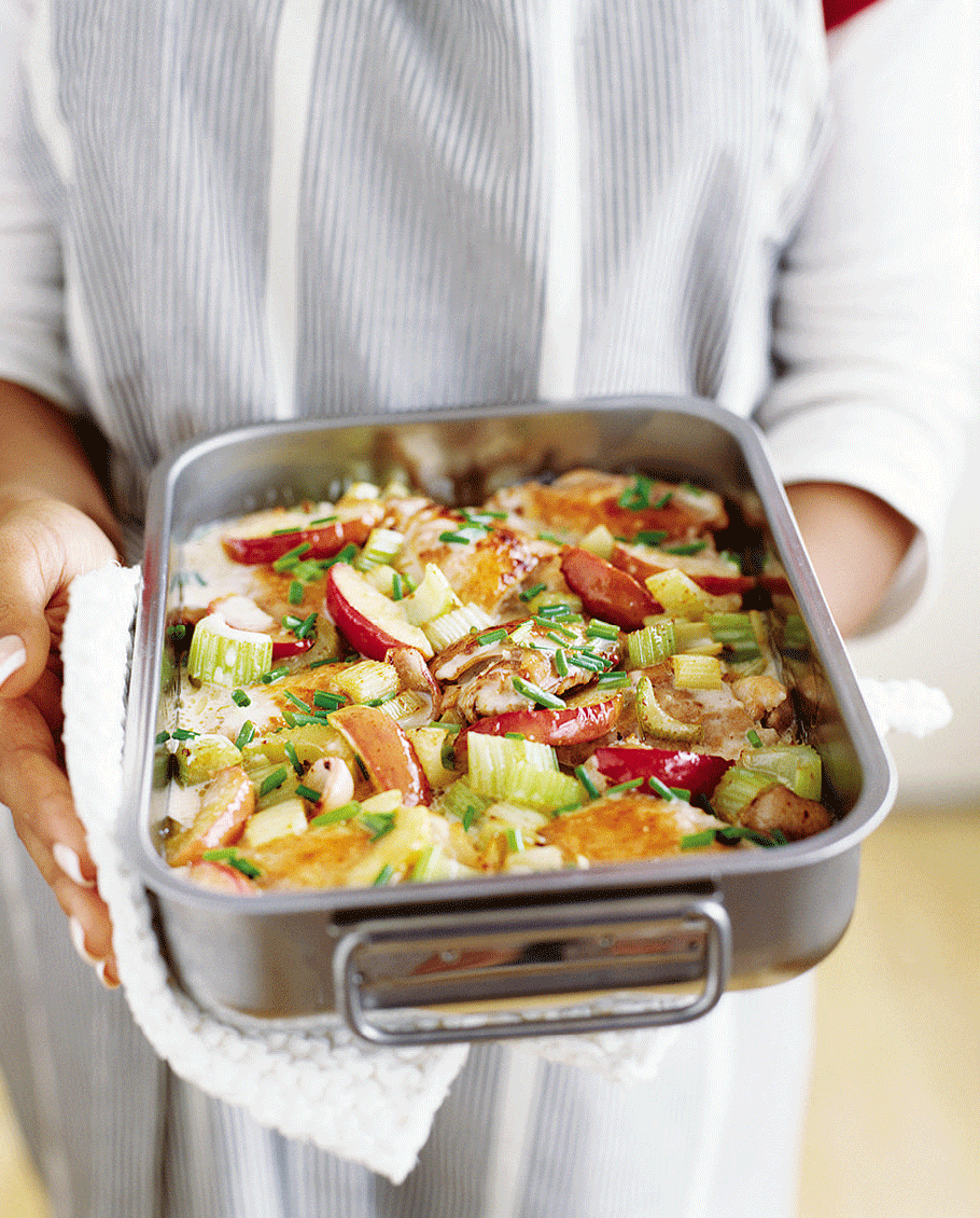 Normandy chicken recipe | delicious. magazine