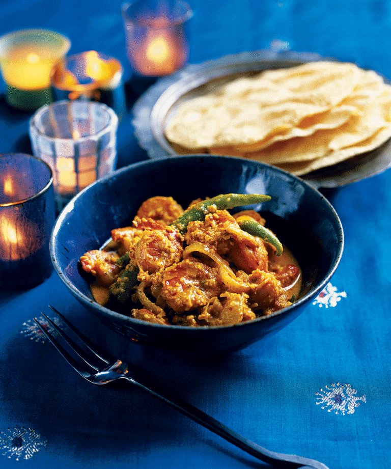 Masala jheenga (Goan prawn curry)