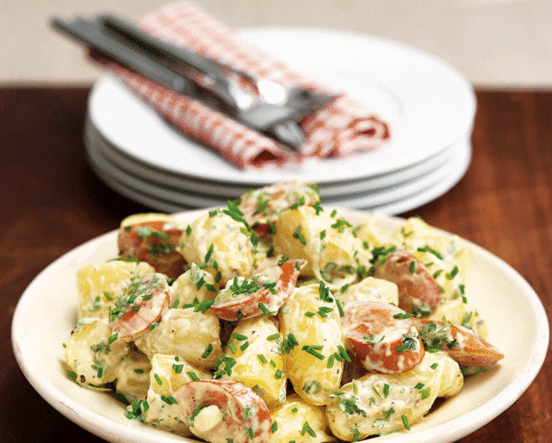 sausage and potato salad