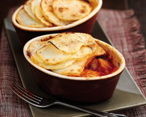 Vegetarian Lancashire hotpot