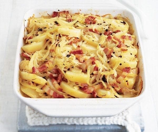 Golden sauerkraut