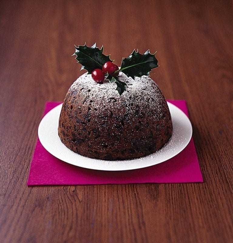 Traditional Christmas pudding