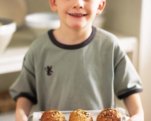 Sunflower and honey rolls