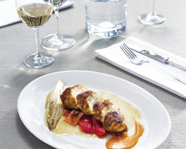 Monkfish in Parma ham