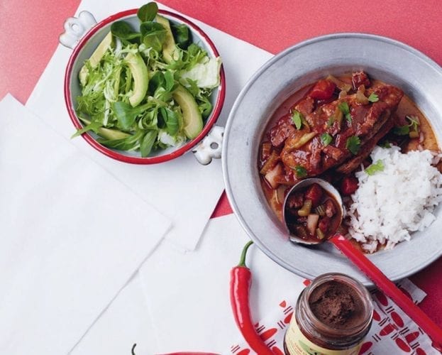 Mexican mole rojo