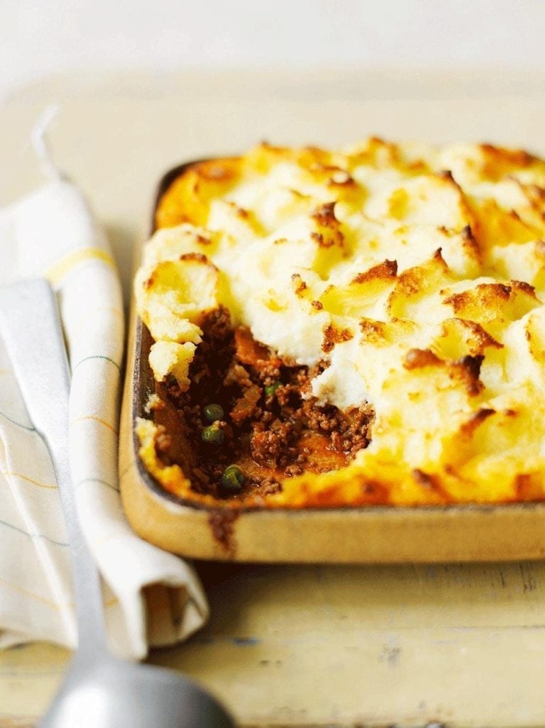 Easy-peasy cottage pie