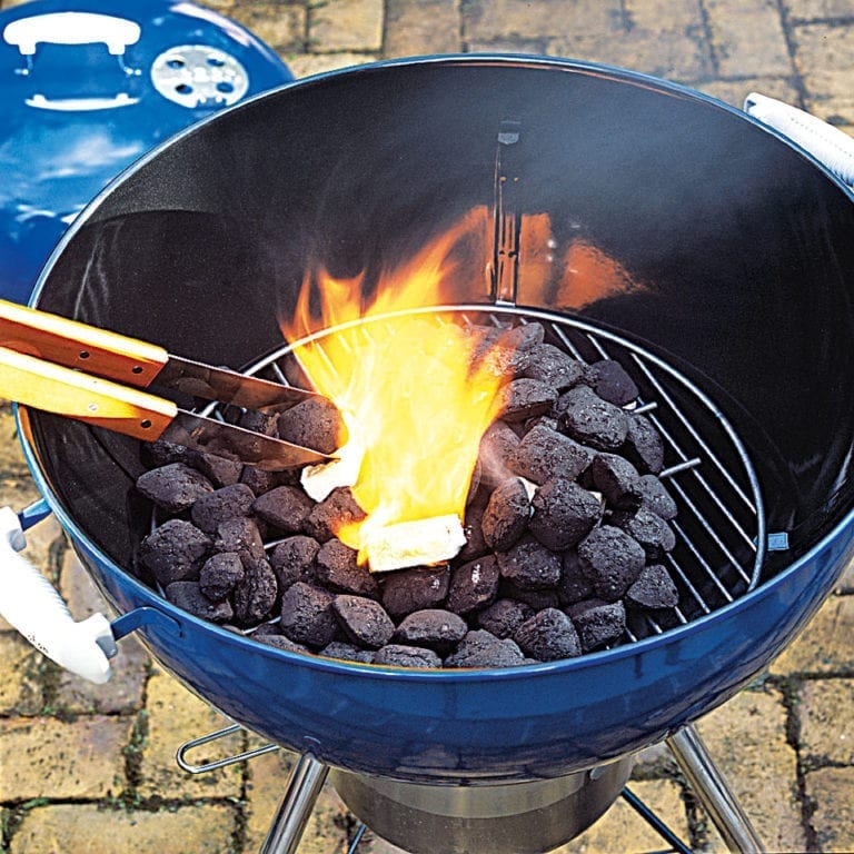 How to cook on a charcoal barbecue