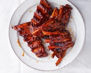 How to make jasmine tea smoked pork ribs