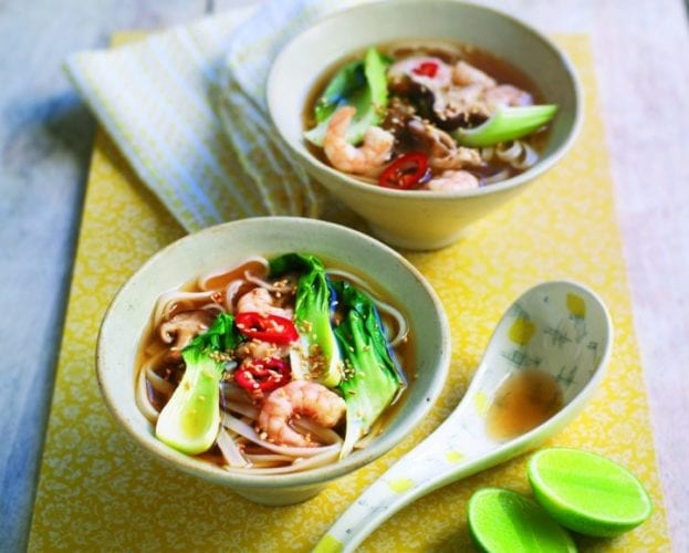 Prawn noodle salad