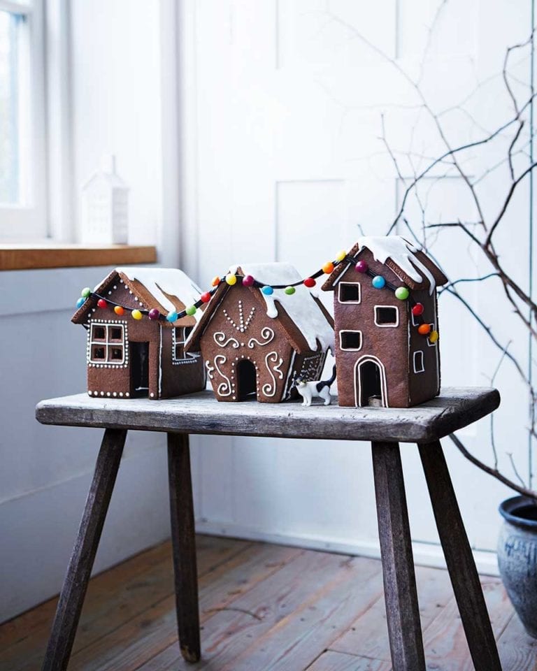 Gingerbread house templates