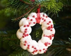 How to make meringue Christmas decorations video