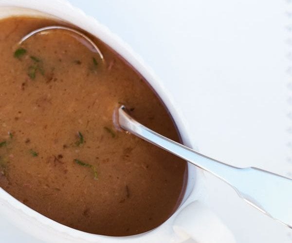 Turkey gravy for Christmas