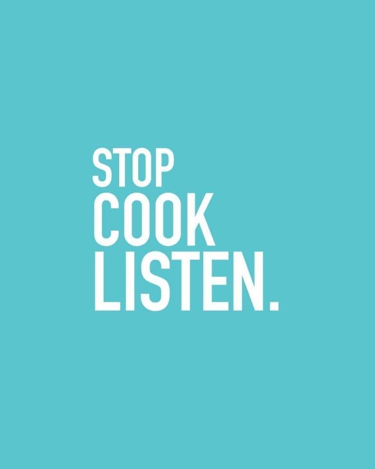 Stop, Cook, Listen: the delicious. campaign