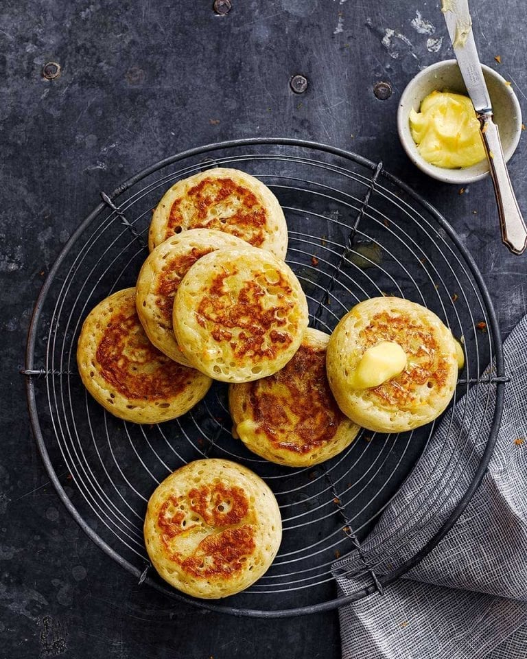 How to make crumpets video recipe