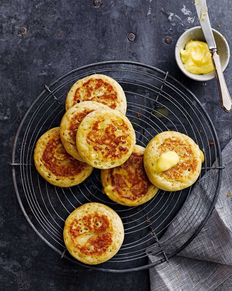 How to make crumpets video recipe delicious. magazine