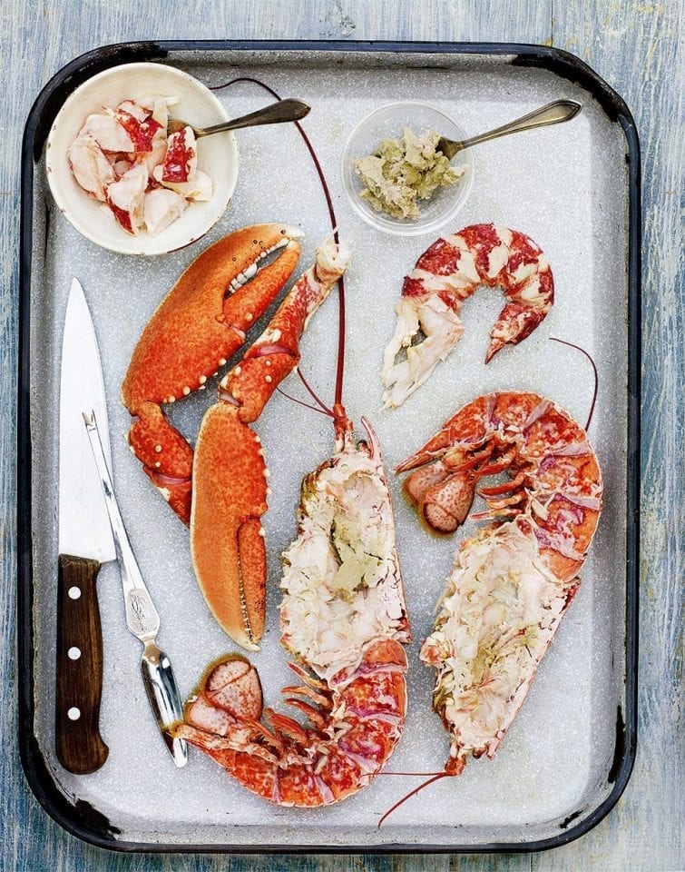 How to prepare a lobster