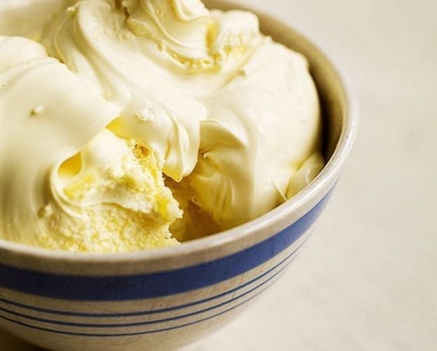 Grand Marnier butter in a bowl