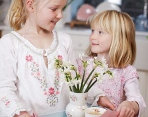 Baking with children