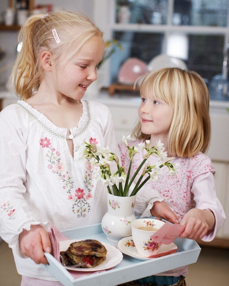 Baking with children