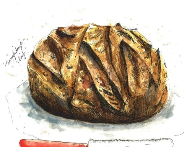 Richard Bertinet’s mini baguettes