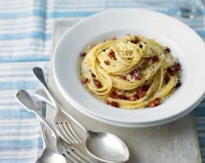 Spaghetti carbonara video recipe