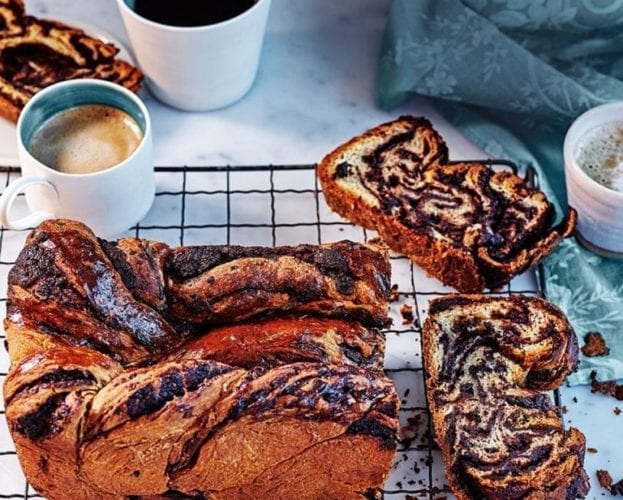 How to plait a challah loaf video