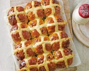 Hot cross bun recipes