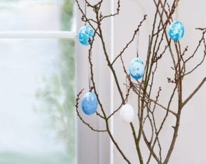 How to make an Easter egg tree