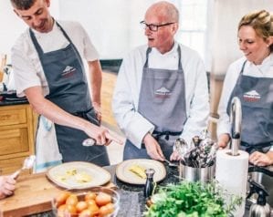 Cookery school review: Lucknam Park Cookery School