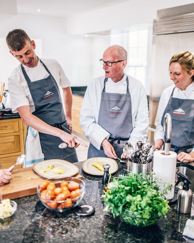 Cookery school review: Lucknam Park Cookery School