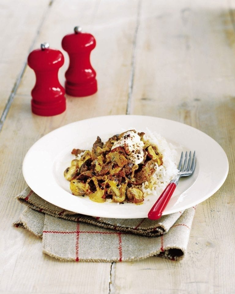 Cheat&amp;#39;s beef stroganoff recipe | delicious. magazine