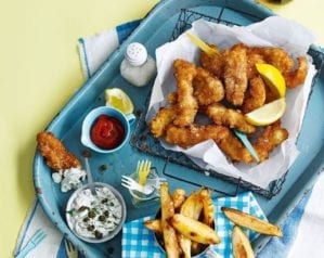 How to make deep-fried scampi