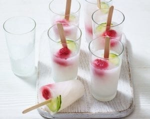 Gin and tonic ice lolly video recipe