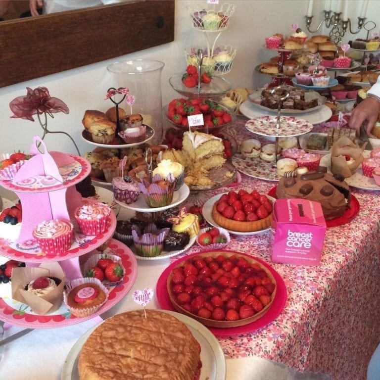 Breast Cancer Care Afternoon Tea case studies