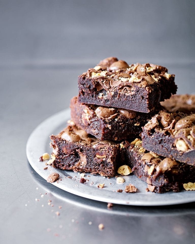 Malteser brownie video recipe