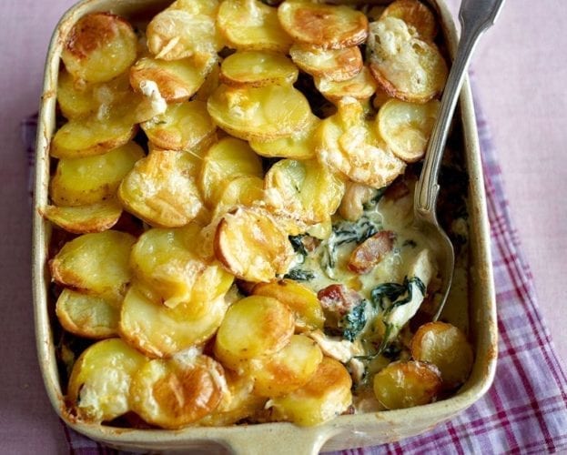 Chicken tartiflette
