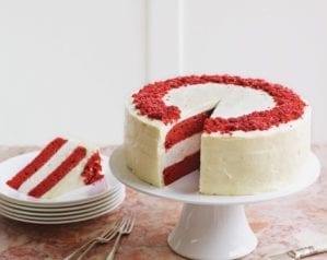 Red velvet cheesecake video recipe