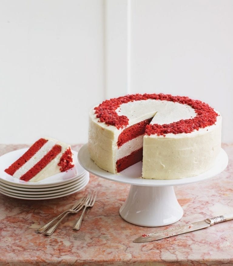 Red velvet cheesecake video recipe