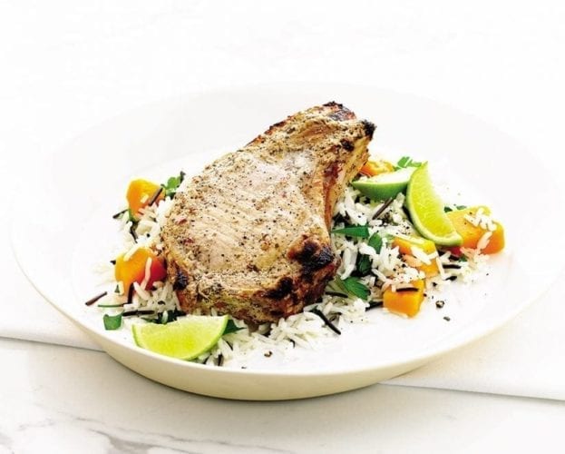 Quick Caribbean jerk pork