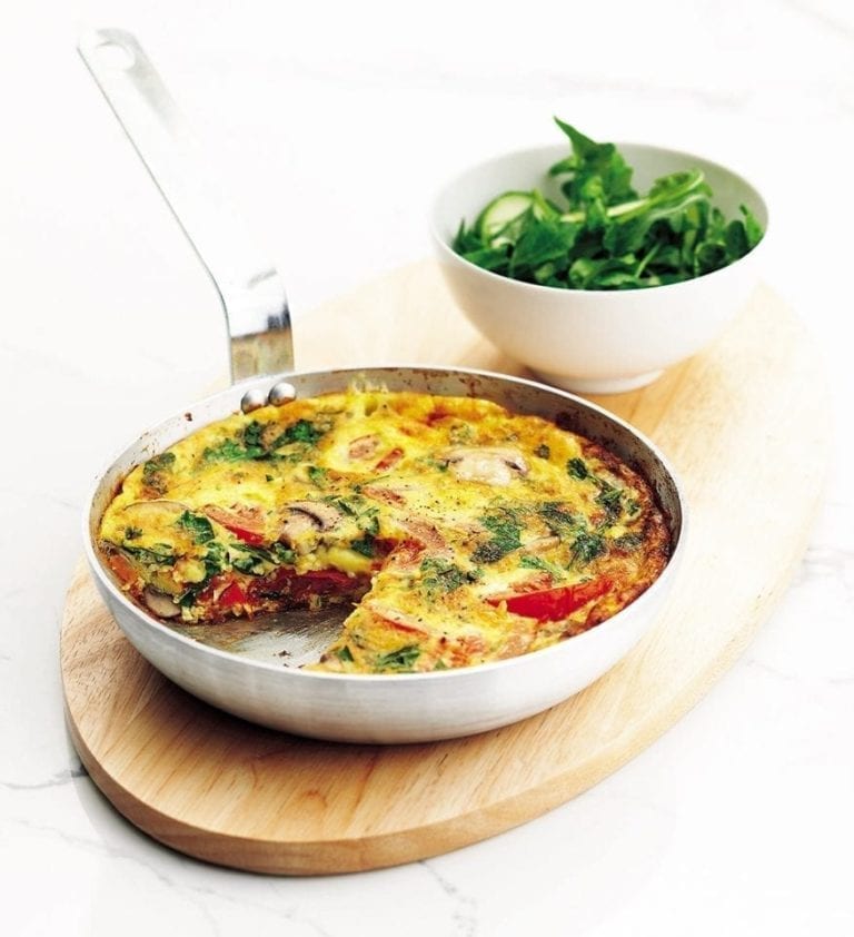 Quick brunch frittata