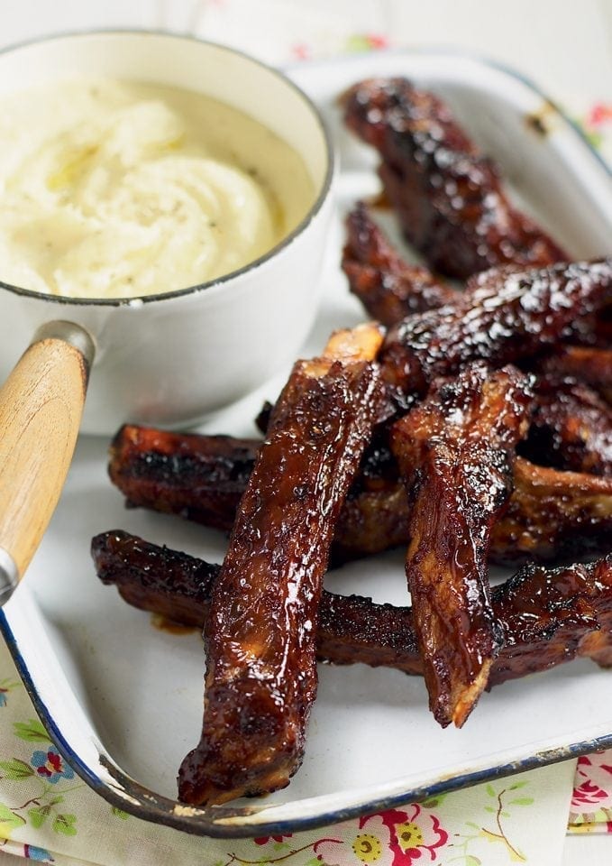 Cheat’s sticky ribs