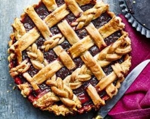 Berry lattice tart video recipe