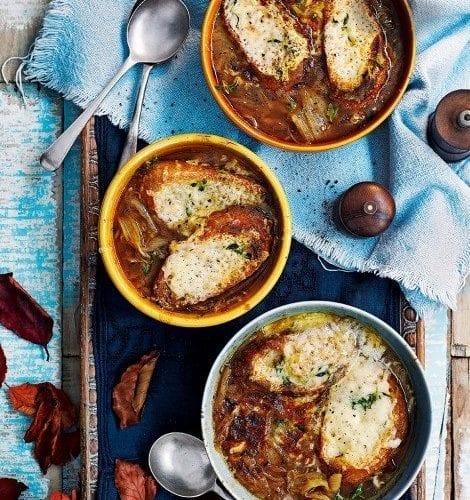 Classic French onion soup