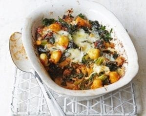 Sausage and kale gnocchi bake video