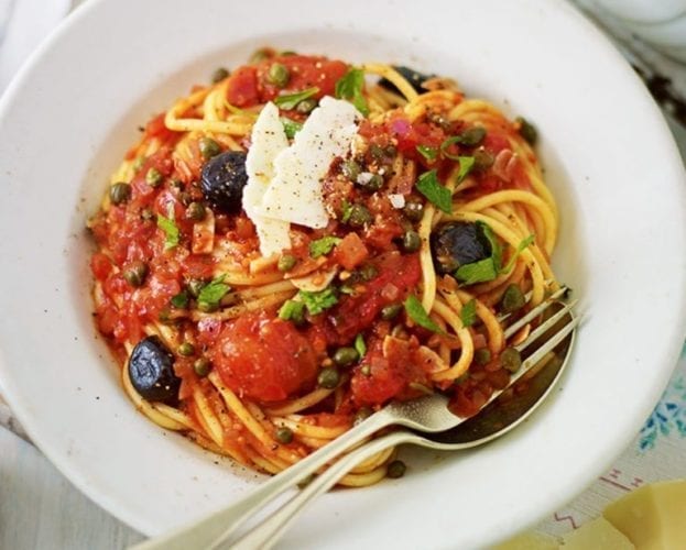 Creamy lemon linguine