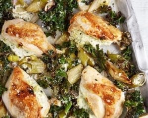 One-tray roast chicken – video