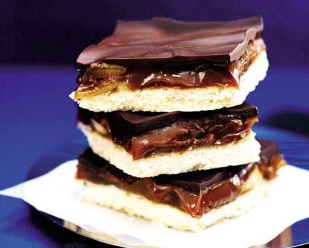 Toffee apple shortbreads