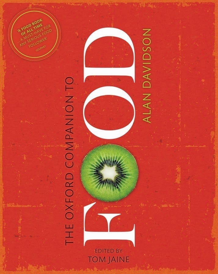 It’s out! The new Oxford Companion to Food (and you could win a signed copy)