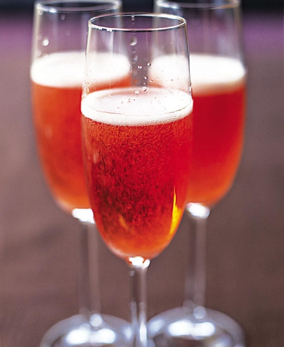 Italian Champagne cocktail recipe delicious. magazine