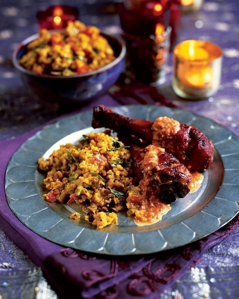 Masala dal (garlicky spiced lentils)